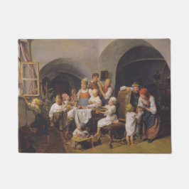 Felpudo Navidades Morning (por Ferdinand Georg Waldmüller)