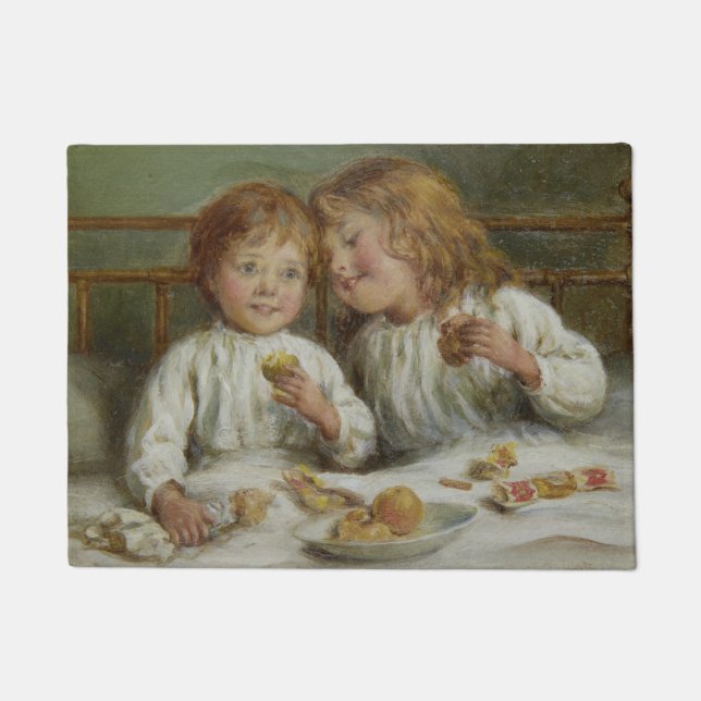 Felpudo Navidades Morning (por Joseph Clark) (Anverso)