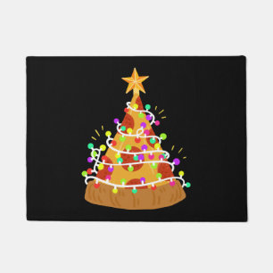 Felpudo Navidades Navidades Pizza Luces