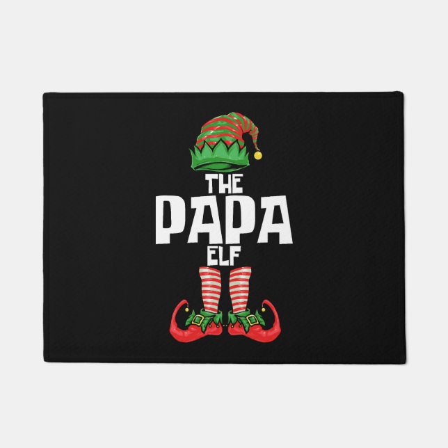 Felpudo Navidades Papa Elf Padre (Anverso)