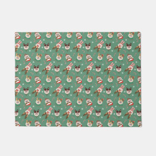 Felpudo Navidades Pembroke Welsh Corgi Dogs