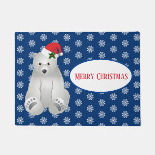 Felpudo Navidades Polar Bear Doormat
