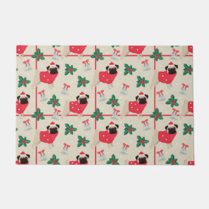 Felpudo Navidades Puggy Doormat
