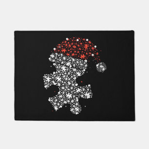 Felpudo navidades purpurina nieve regalo caliente para hom