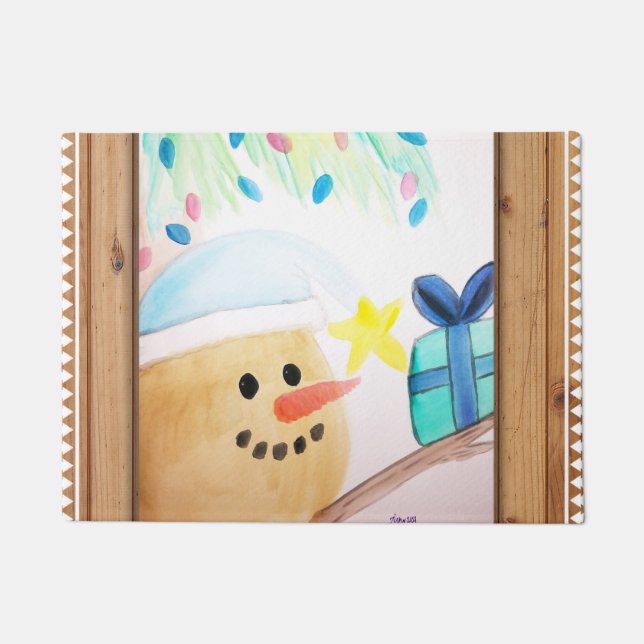 Felpudo Navidades Sandyman Door Mat (Anverso)