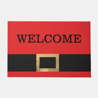 Felpudo Navidades Santa Belt Doormat