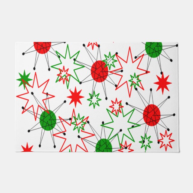 Felpudo Navidades Starbursts (Anverso)