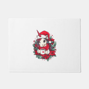 Felpudo Navidades unicornio Chicas de decoración niños Nav