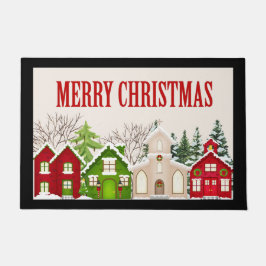Felpudo Navidades Village Doormat Door Mat