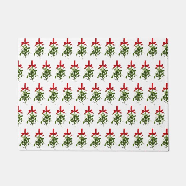 FELPUDO "NAVIDADES Y MISTLETO" (Anverso)