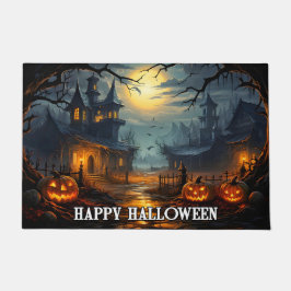 Felpudo Nefarie Happy Halloween Pumpkins