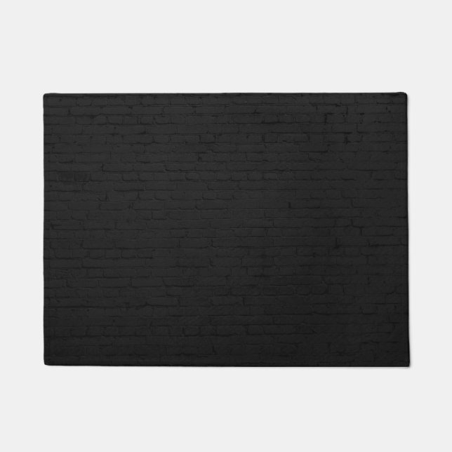 Felpudo negro (Anverso)