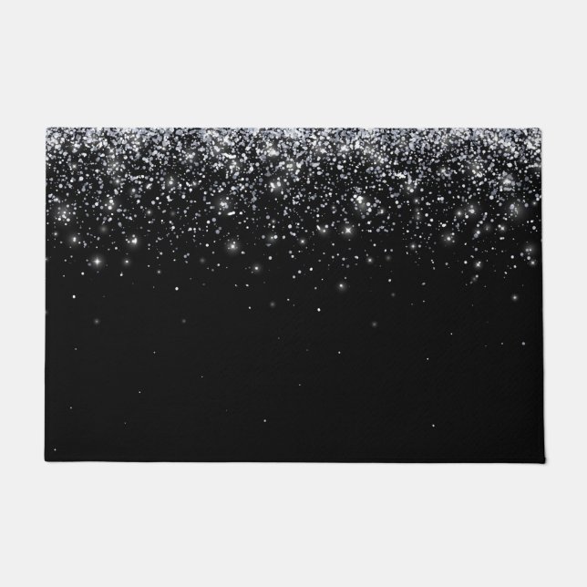 Felpudo negro y blanco (Anverso)