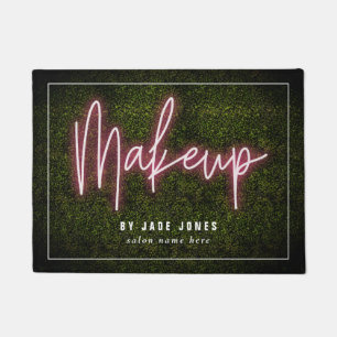 Felpudo Neon Boxwood Makeup Cosmetólogo
