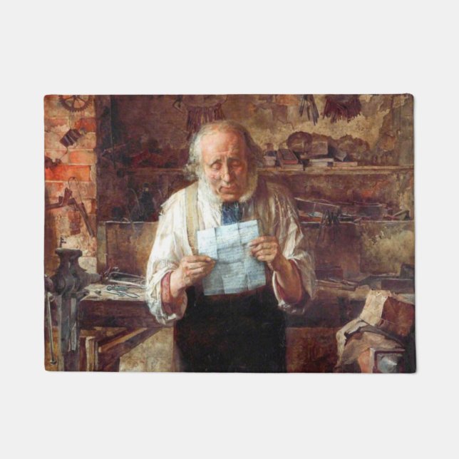 Felpudo News From My Lad (por James Campbell) (Anverso)