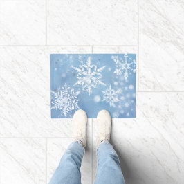 Felpudo Nieve de Navidad Maravillosa