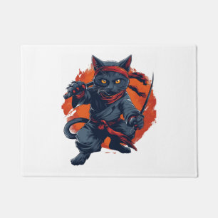 Felpudo Ninja Cat Stealth