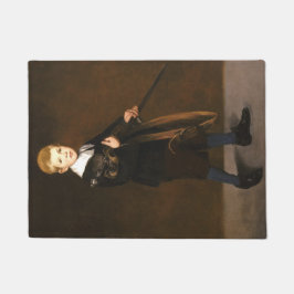 Felpudo Niño llevando una espada (por Edouard Manet)