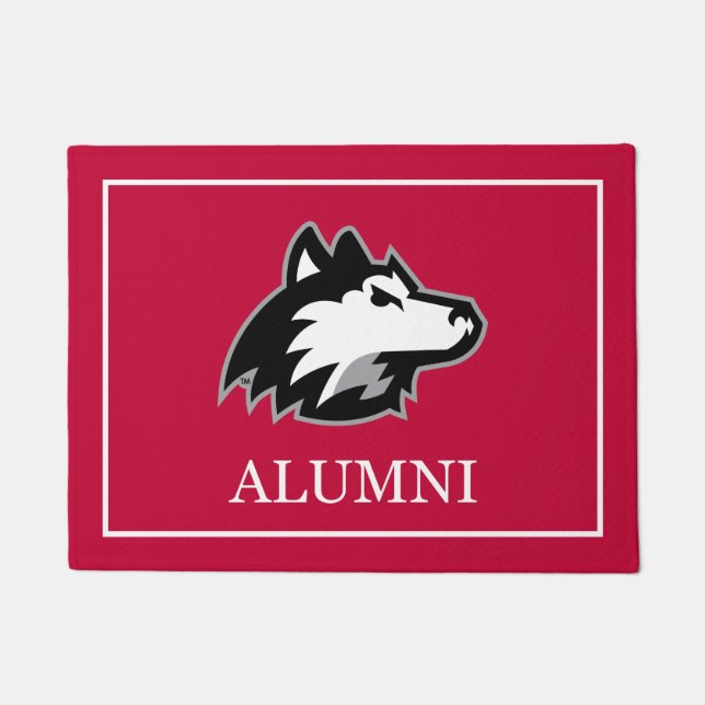 Felpudo NIU Huskies Alumni (Anverso)