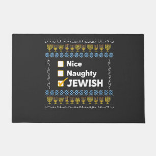 Felpudo Niza Hanukkah Judío Suéter Feo