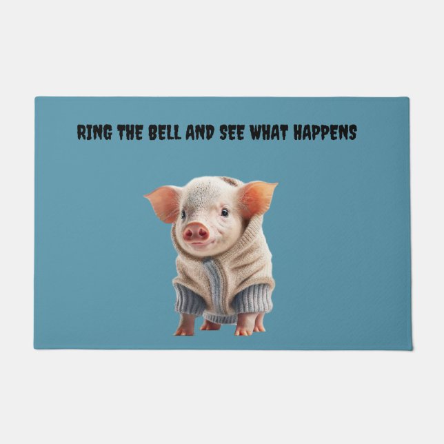 FELPUDO NO ANILLE LA PUERTA DE LA CINTURA DE LA PUERTA (Anverso)