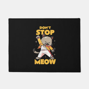 Felpudo No detengan a Meow Cute Freddie Cat