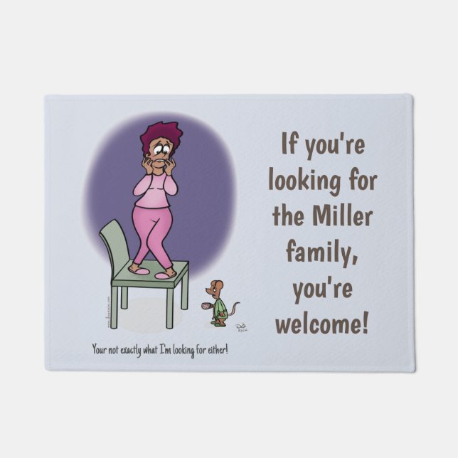 Felpudo No es lo que estoy buscando Doormat (Anverso)