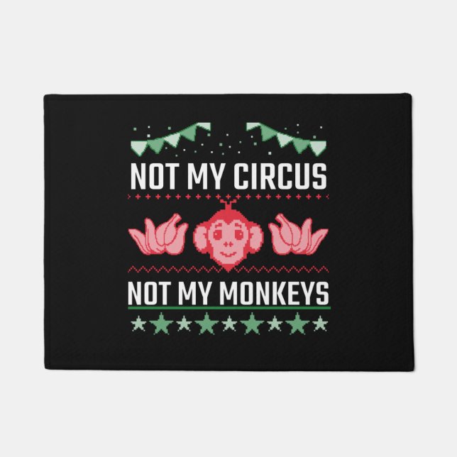 Felpudo No Es Mi Circo No Son Mis Monos (Anverso)