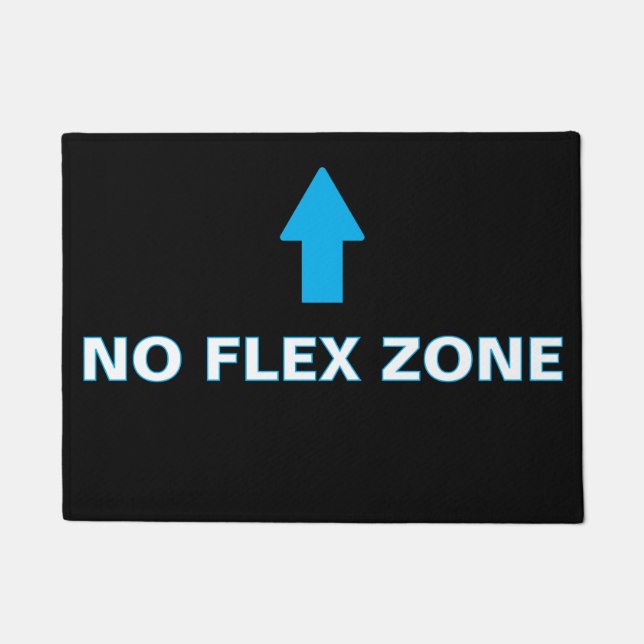Felpudo ''No Flex Zone'' Doormat (Anverso)