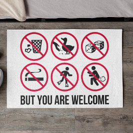 Felpudo No hay nada, pero eres bienvenido