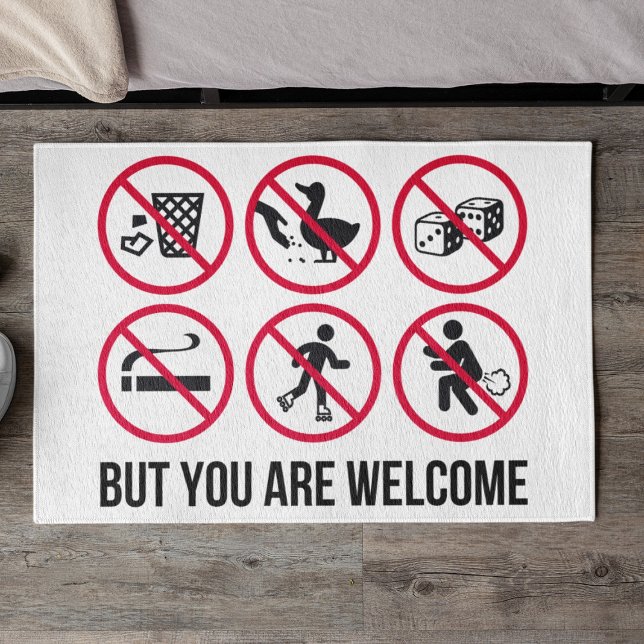 Felpudo No hay nada, pero eres bienvenido (Subido por el creador)