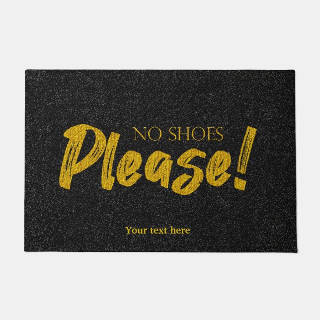 Felpudo No hay zapatos, por favor, doormat (Anverso)