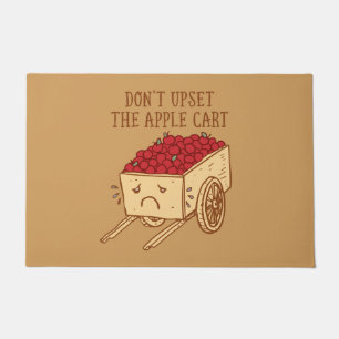 Felpudo No molestes el carro de Apple