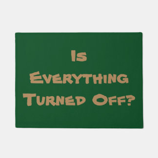 Felpudo no olviden el lema del recordatorio divertido