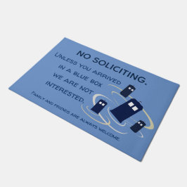 Felpudo No solicitar caja de policía