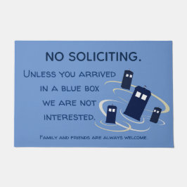 Felpudo No solicitar caja de policía