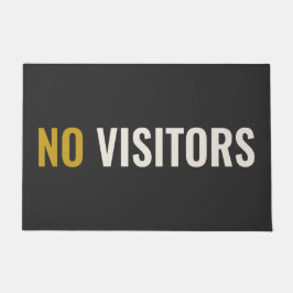 Felpudo NO VISITANTES - Hostil
