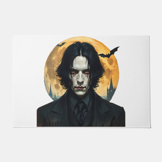 Felpudo Noche de Halloween - Levantamiento de vampiros (Anverso)
