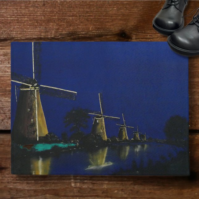 Felpudo Noche de Kinderdijk (Subido por el creador)
