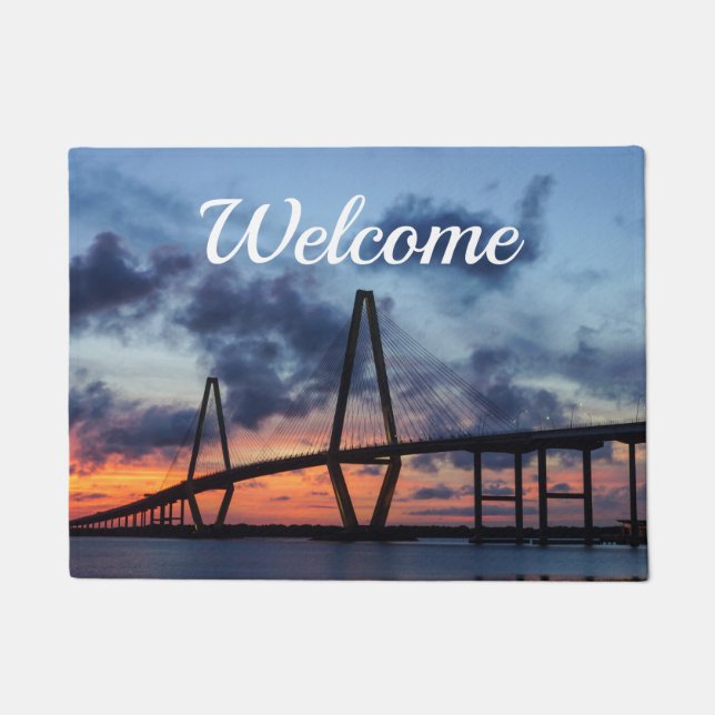 Felpudo Noche De Oro En Arthur Ravenel Welcome Doormat (Anverso)