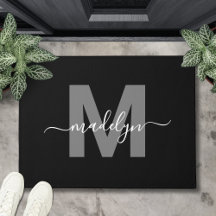 Nombre con Letra de Monograma Personalizado Elegan