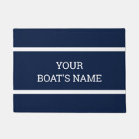 Nombre de barco personalizado Dock Mat
