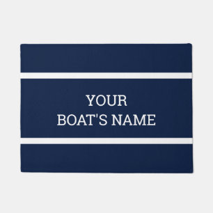 Felpudo Nombre de barco personalizado Dock Mat