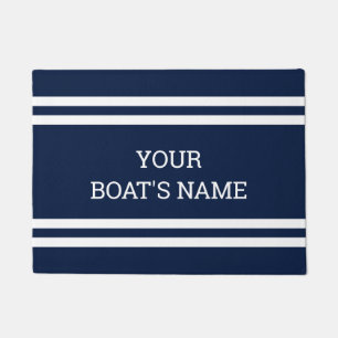 Felpudo Nombre de barco personalizado Dock Mat