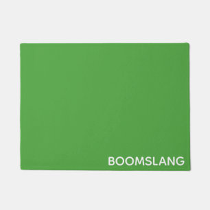 Felpudo Nombre de color verde de Boomslang