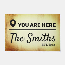 Felpudo Nombre de familia del Personalizado