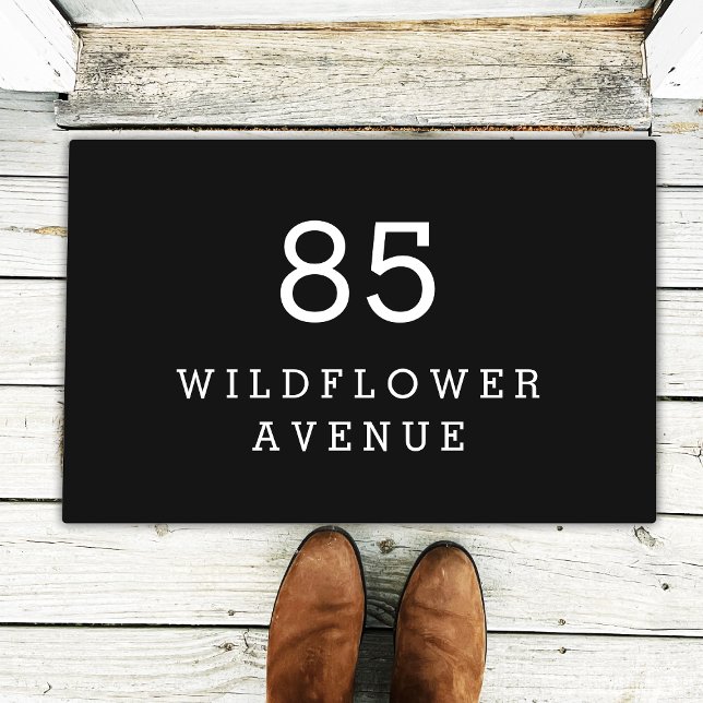 Felpudo Nombre de la calle número de la casa Dirección de  (Subido por el creador)