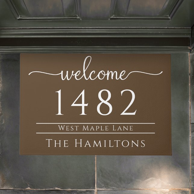 Felpudo Nombre de la familia castaña de castaño dirección  (Subido por el creador)