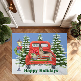 Felpudo Nombre de la familia de camiones del Pastor Rojo A