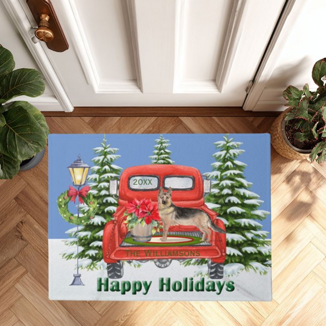 Felpudo Nombre de la familia de camiones del Pastor Rojo A (Subido por el creador)